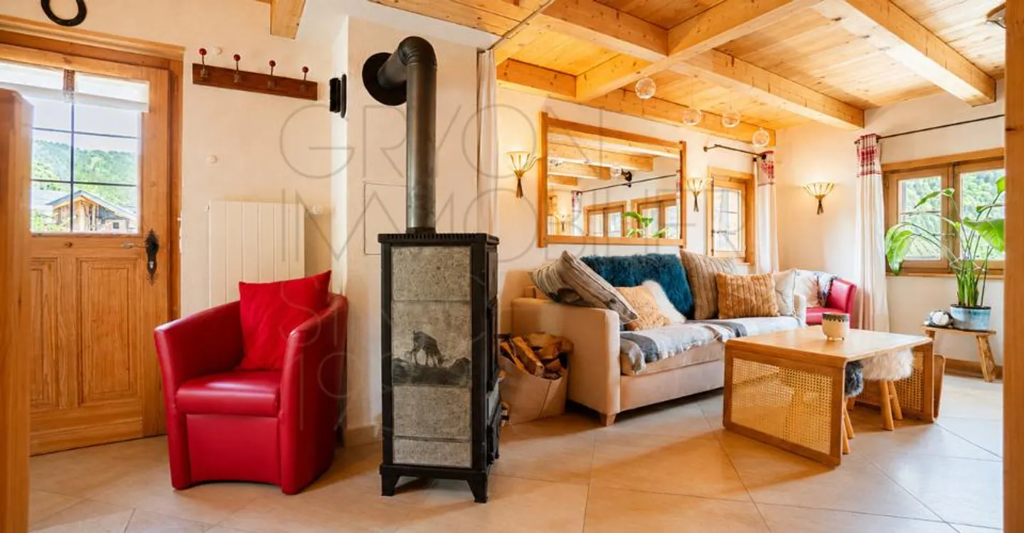 Chalet in Gryon – 110 m² vollständig renoviert im Herzen des Dorfes - Foto 2 von 10