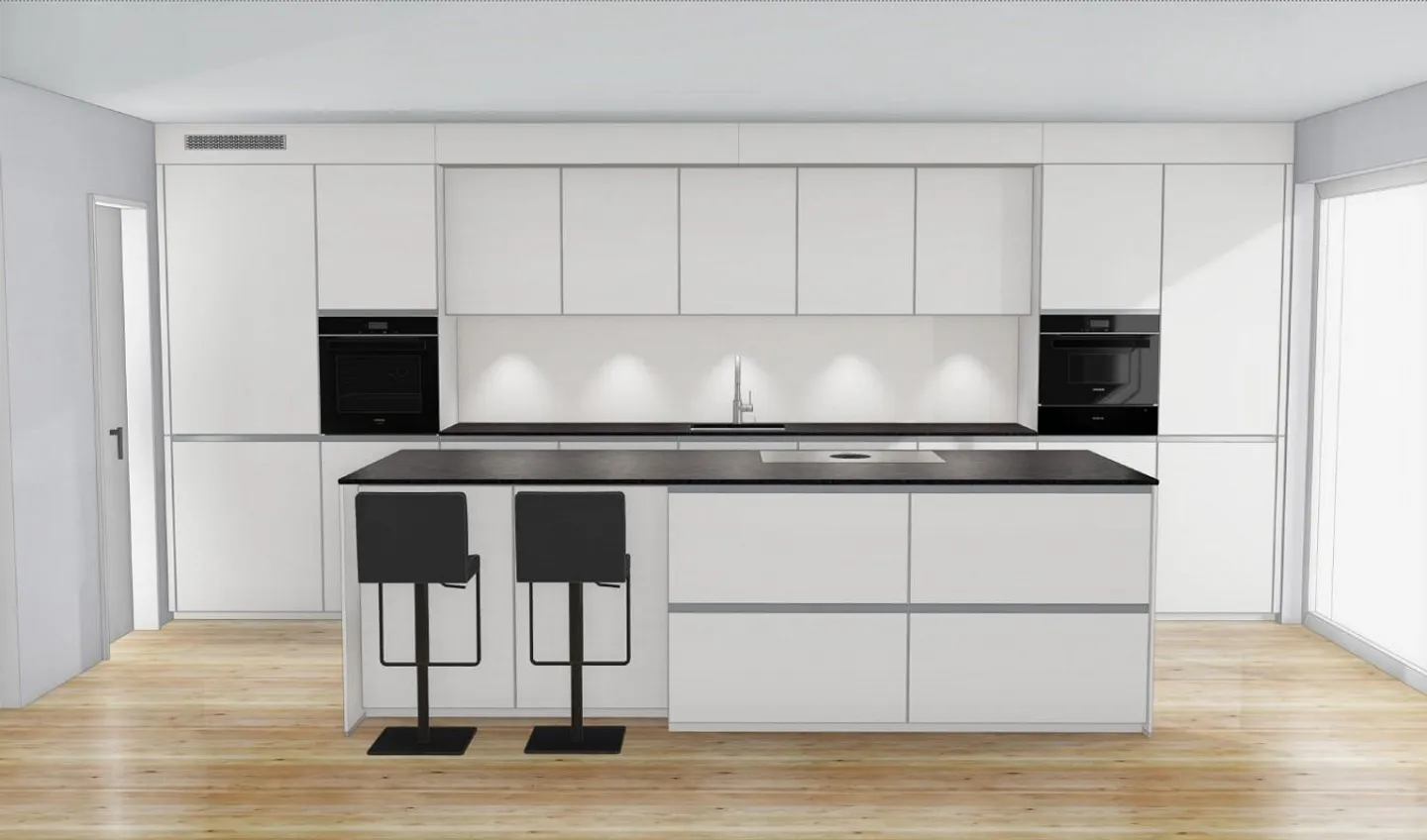 Modern 5.5-room terrace house, new construction (last of 6 residential units) - Photo 8 of 9