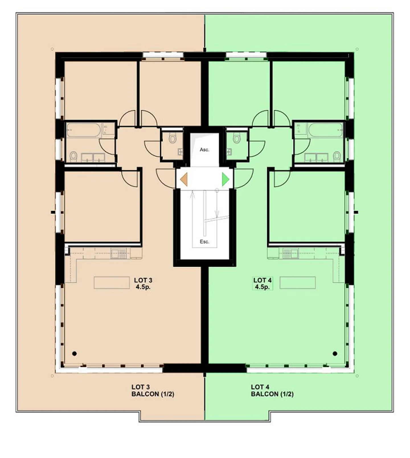 Alpine Charm & Spacious Areas LOT 7: Magnificent 2.5 Rooms on the 1st Floor - Photo 7 of 14