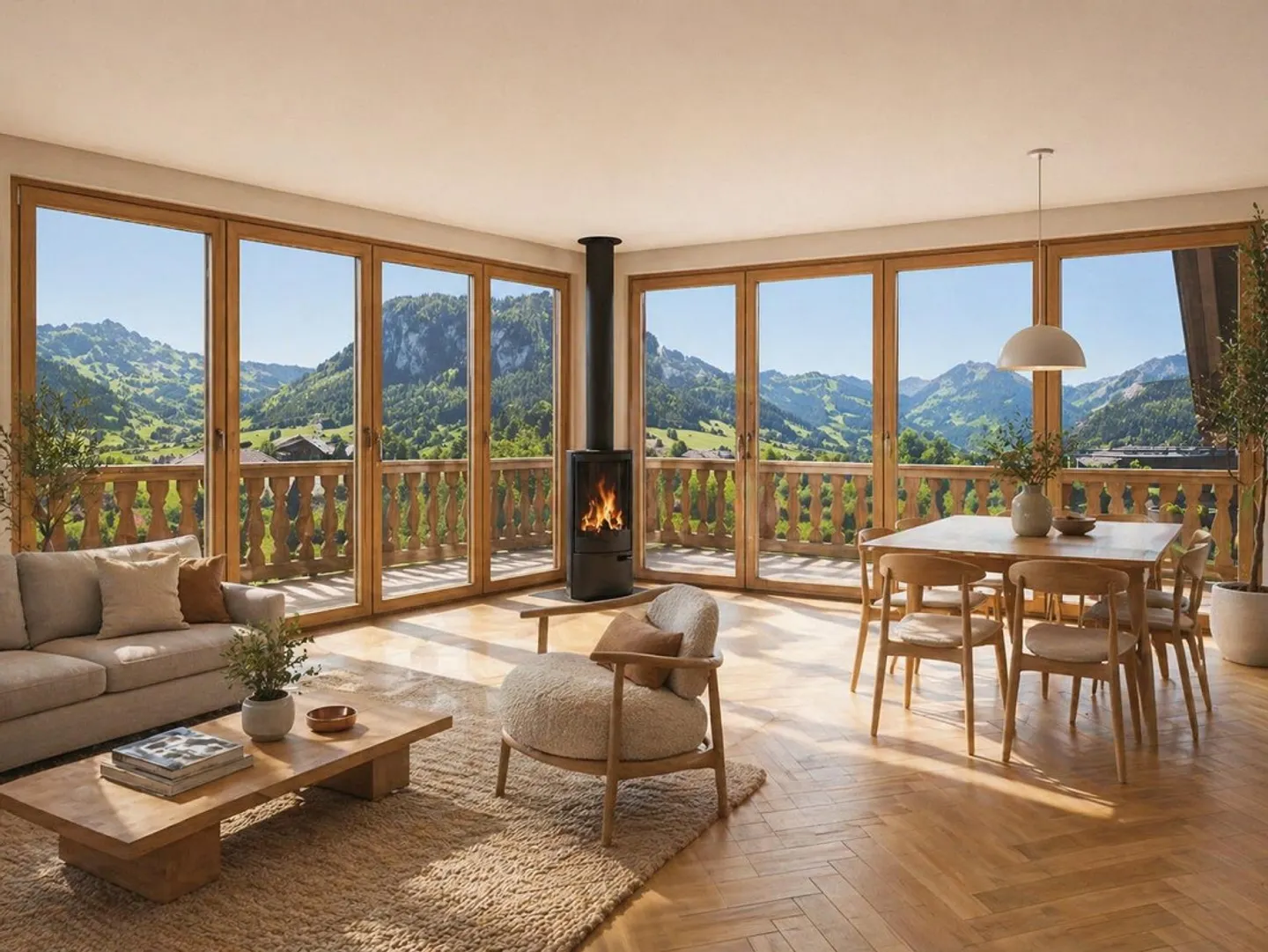 Alpine Charm & Spacious Areas LOT 7: Magnificent 2.5 Rooms on the 1st Floor - Photo 4 of 14