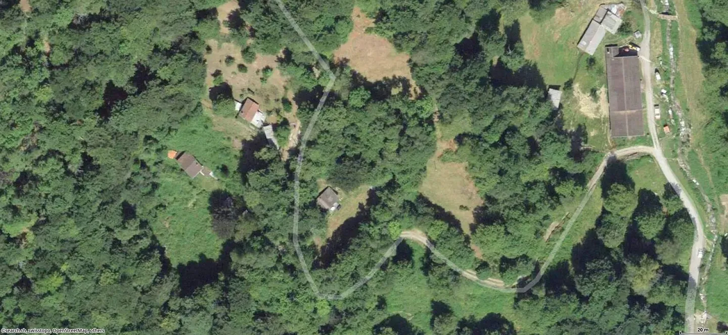 Rustico 3 1/2 locali in posizione isolata nella natura con molto terreno - Foto 29 di 32