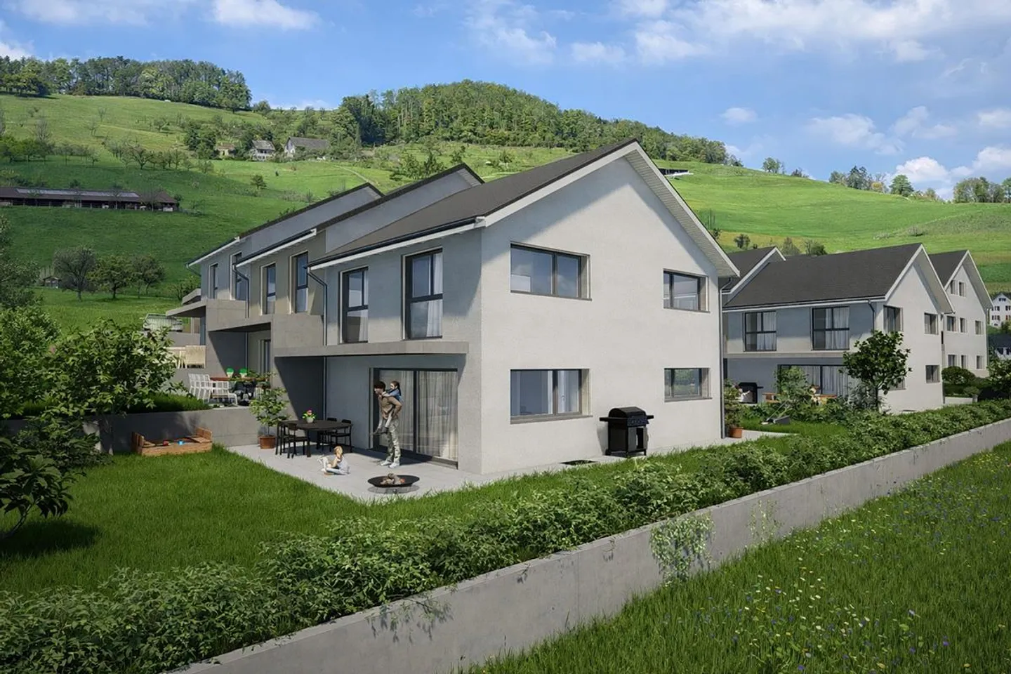 NEW BUILD SIX TERRACED SINGLE-FAMILY HOUSES, NIEDERDORF - Photo 2 of 11