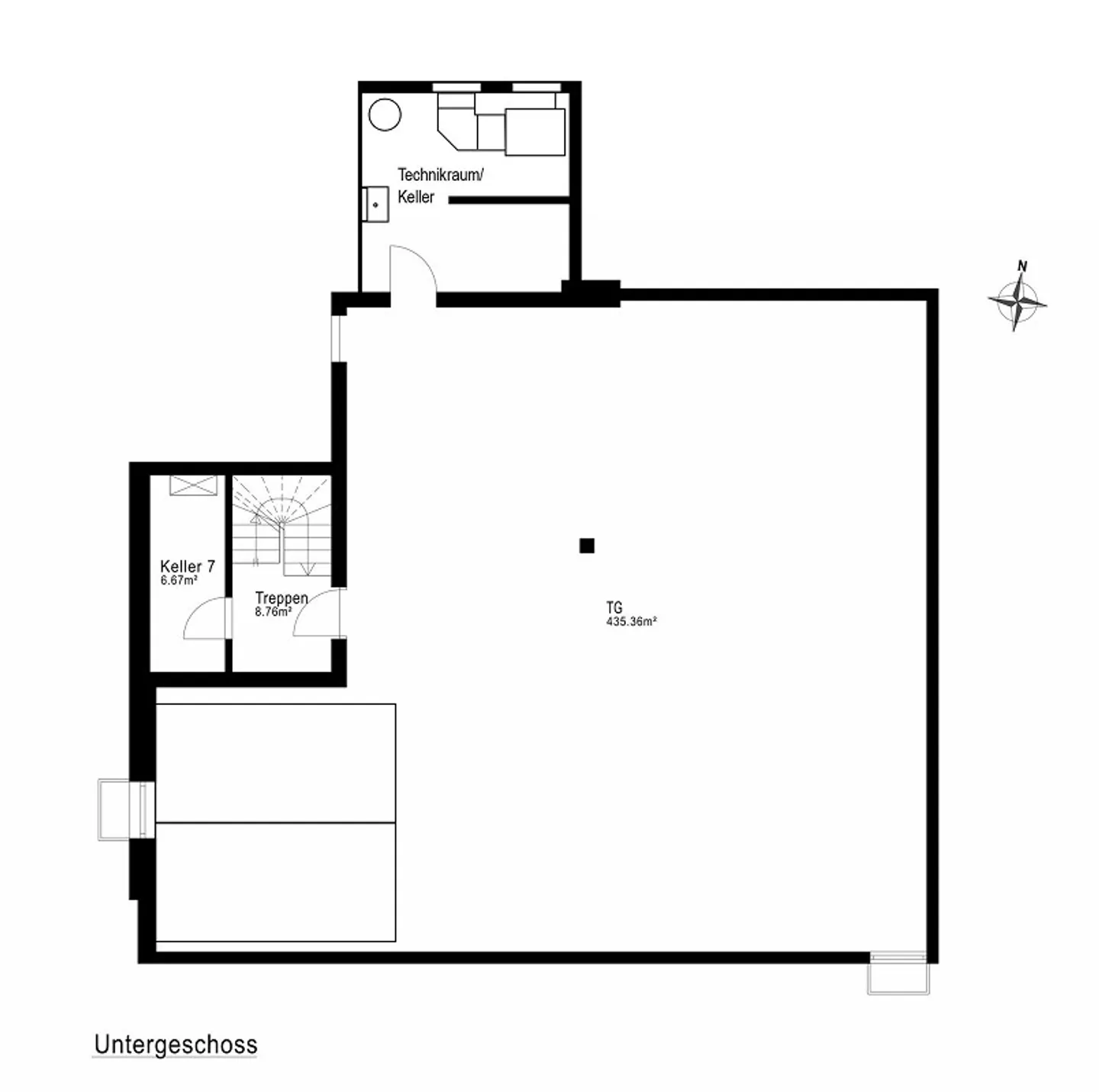 Neuwertiges 5.5-Zi.-EFH mit 2. Tiefgaragenplätzen - Foto 14 von 16