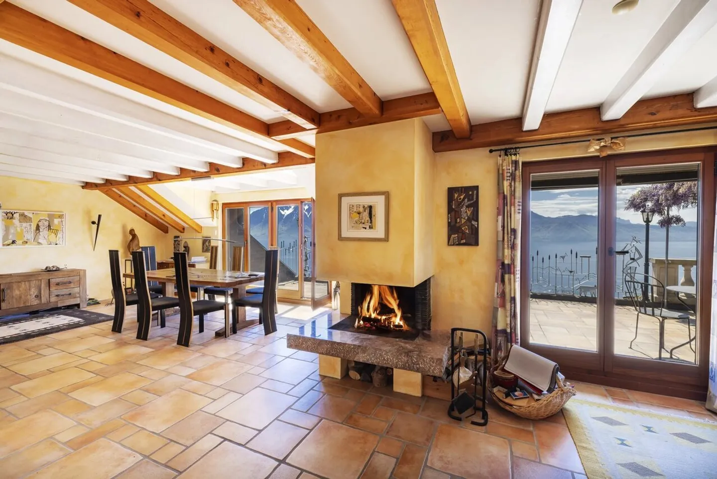 Außergewöhnliches Anwesen mit atemberaubendem Blick auf den Genfersee und den Lavaux, ohne vis-à-vis - Foto 8 von 13