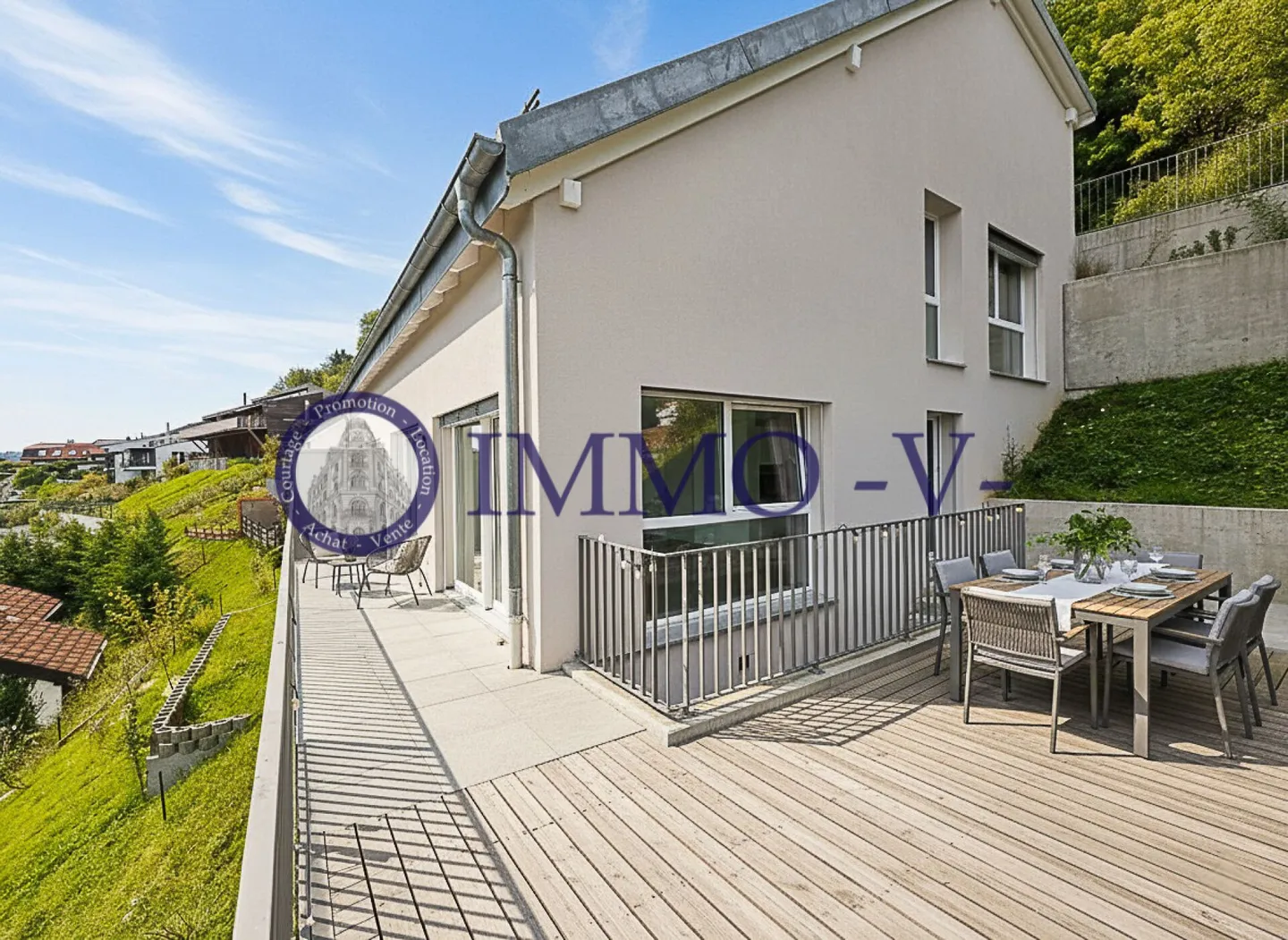 Magnifica vista sul lago di Ginevra ideale per una famiglia - Foto 1 di 10