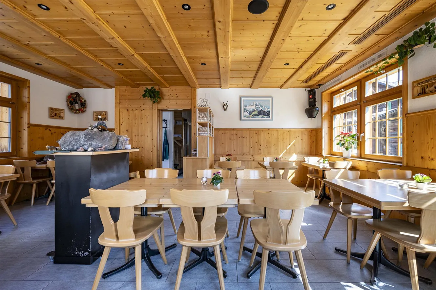 Charmantes Restaurant in Mürren - Foto 7 von 12