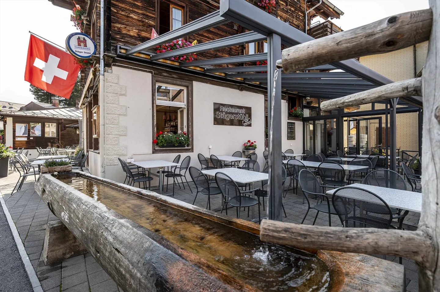 Charmantes Restaurant in Mürren - Foto 10 von 12