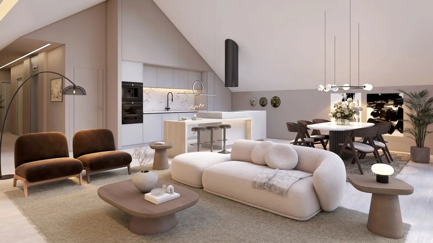 "The Nest" Lot-5 Attico di 4.5P con terrazza! - Foto 4 di 7