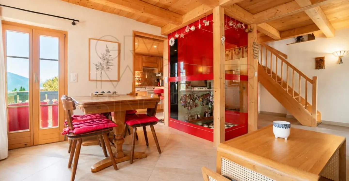 Chalet in Gryon – 110 m² vollständig renoviert im Herzen des Dorfes - Foto 6 von 10