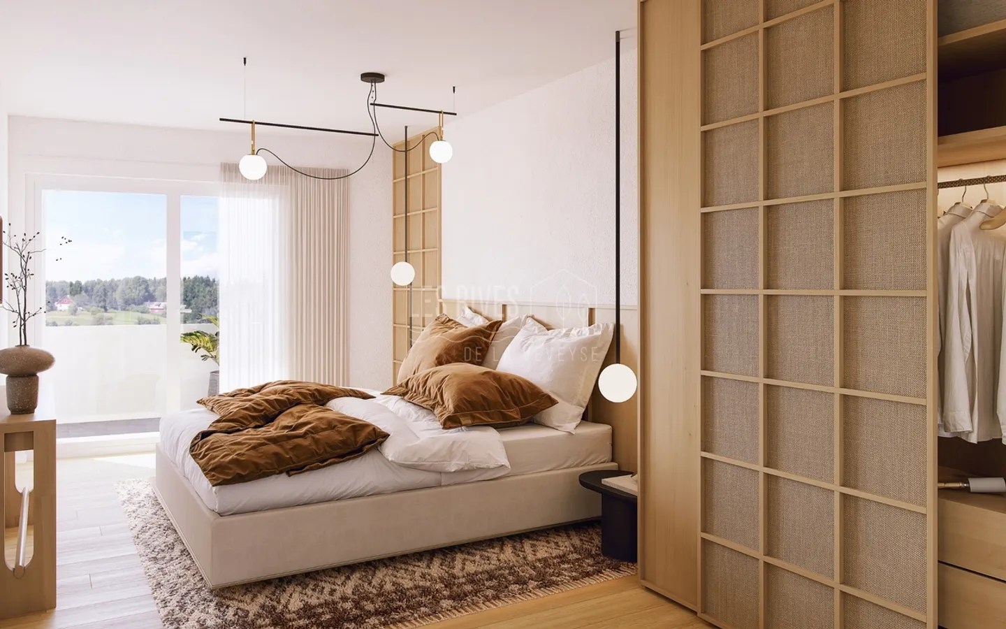 Neue 4.5-Zimmer-Wohnung mit Balkon - Les Rives de la Veveyse - Photo 2 sur 12