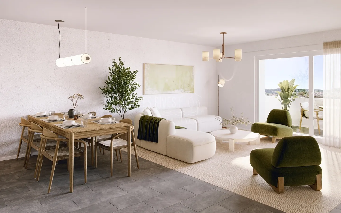 Neue 4.5-Zimmer-Wohnung mit Balkon - Les Rives de la Veveyse - Photo 7 sur 12