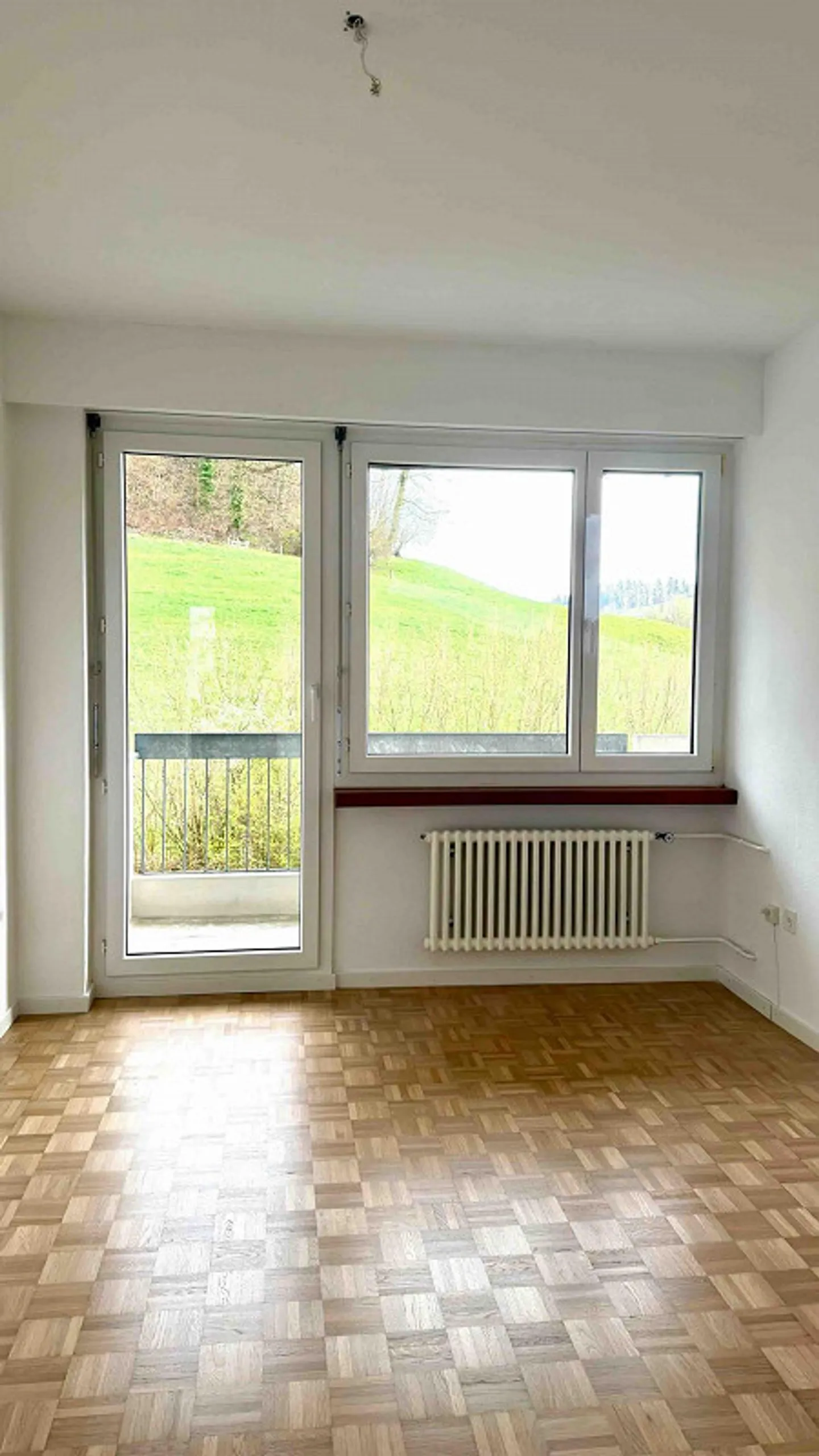 Vivere in campagna con vista – appartamento di 4,5 stanze appena ristrutturato - Foto 10 di 12