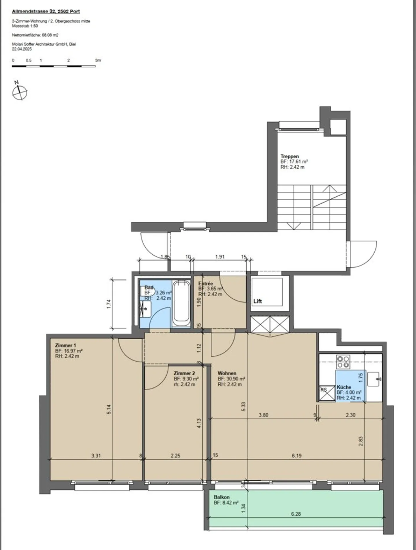 Renovierte 3.5-Zimmer-Wohnung - Foto 10 von 10