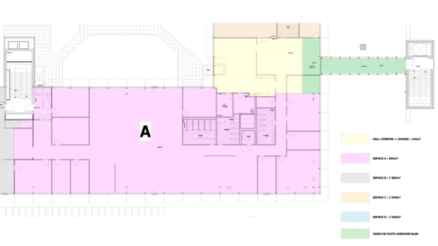 «Werkstatt / Büro / Labor 868 m² Dachgeschoss des IKEA-Gebäudes» - Foto 8 von 9