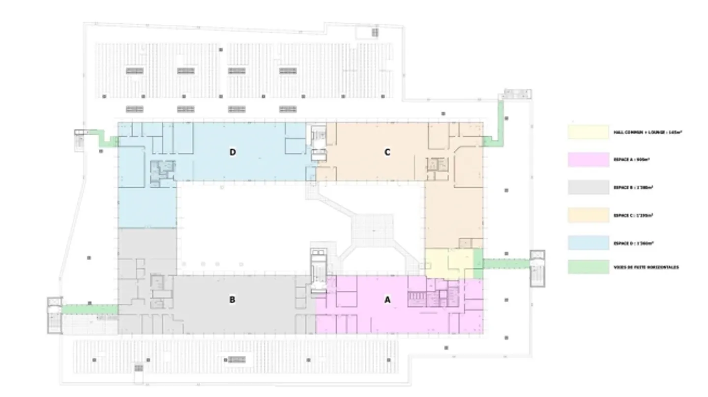 «Werkstatt / Büro / Labor 868 m² Dachgeschoss des IKEA-Gebäudes» - Foto 9 von 9