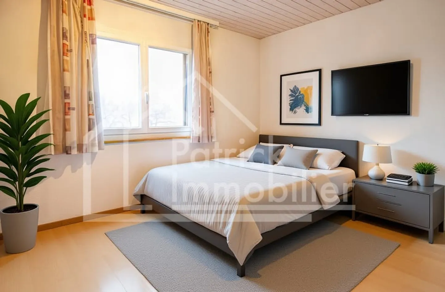 Charmante villa 5.5 pcs individuelle avec grand jardin et piscine - Foto 7 von 12