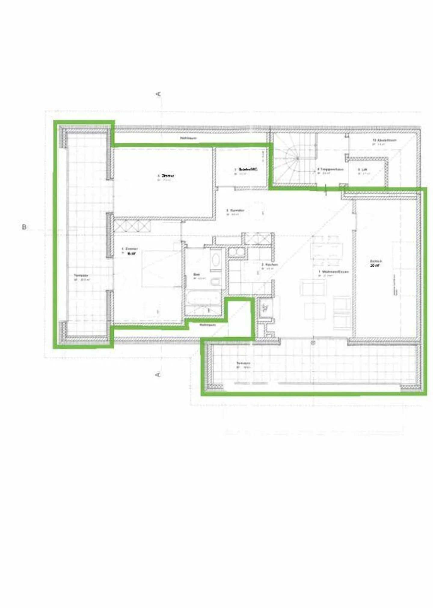 Appartement penthouse de haute qualité avec vue sur le parcours de golf - Photo 16 sur 16