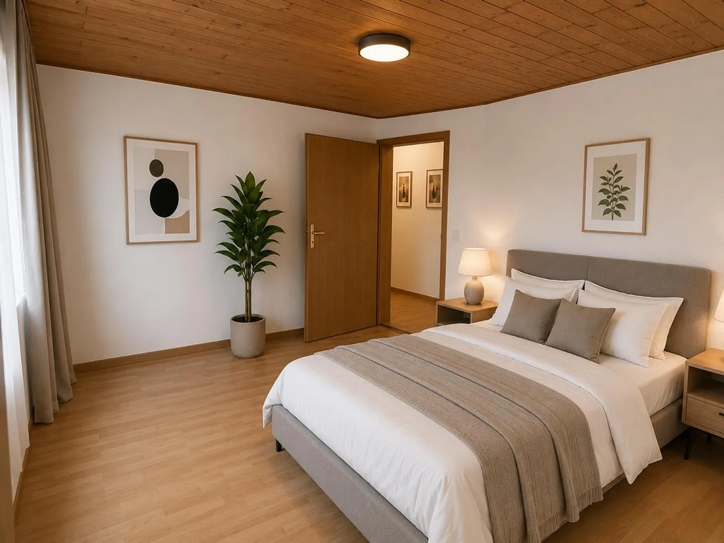 Bright 3.5 Room Apartment with Balcony and Garage Space, Close to Public Transport - Photo 5 of 7