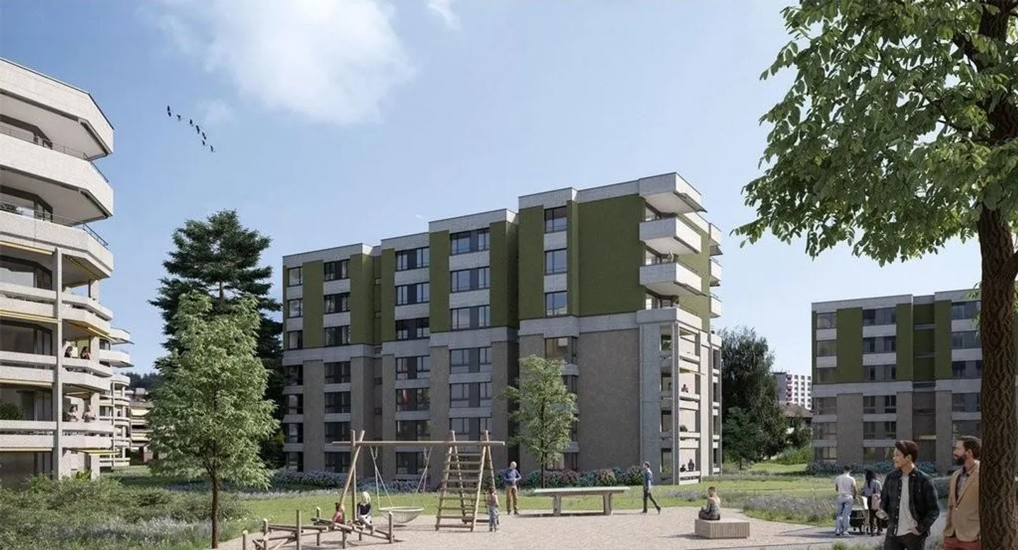 Appartement 2.5 pièces ultra moderne de 60 m2 avec grand balcon - Photo 1 sur 8