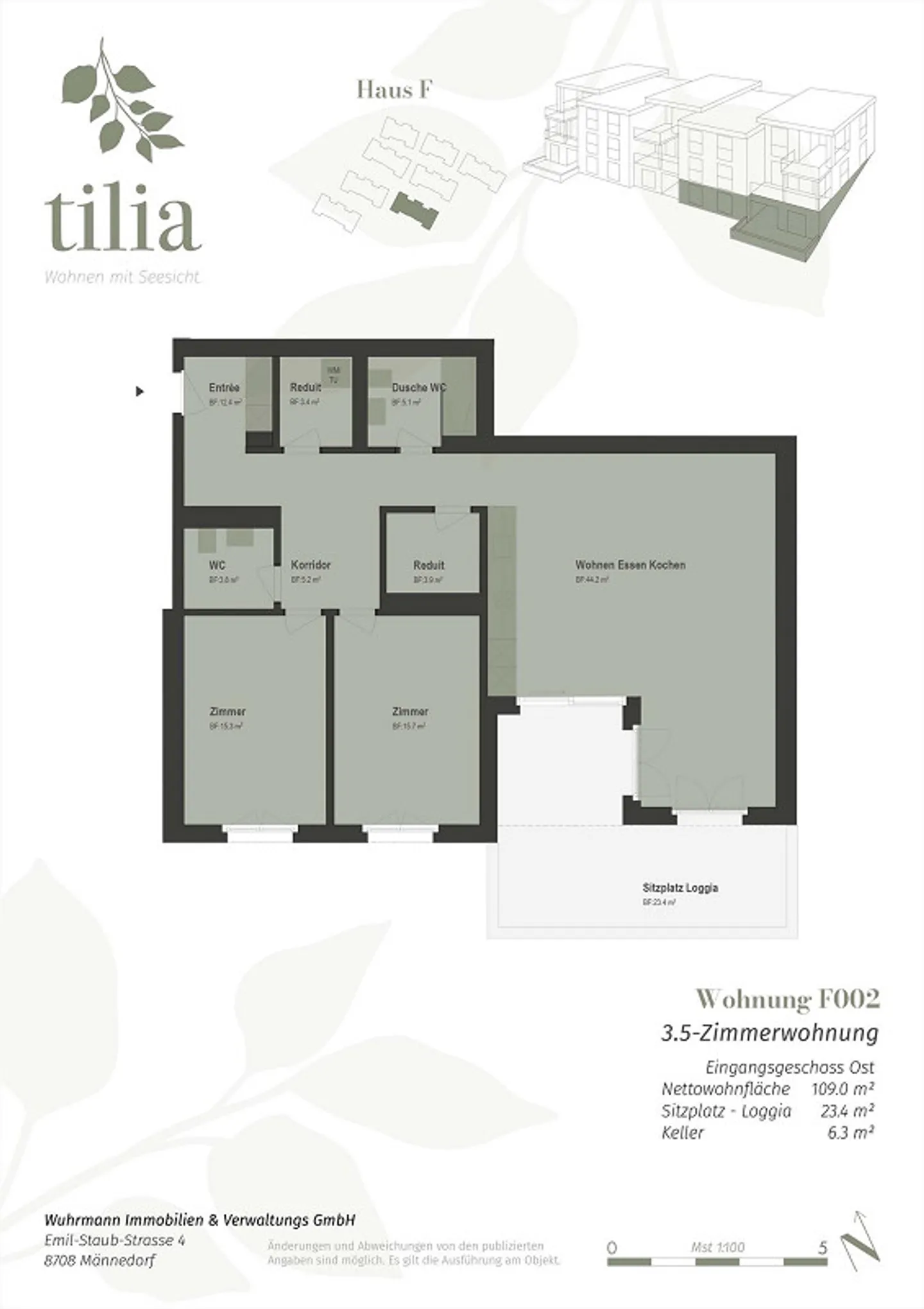 Living with lake view – First occupancy in the Tilia Boldern development - Photo 8 of 11