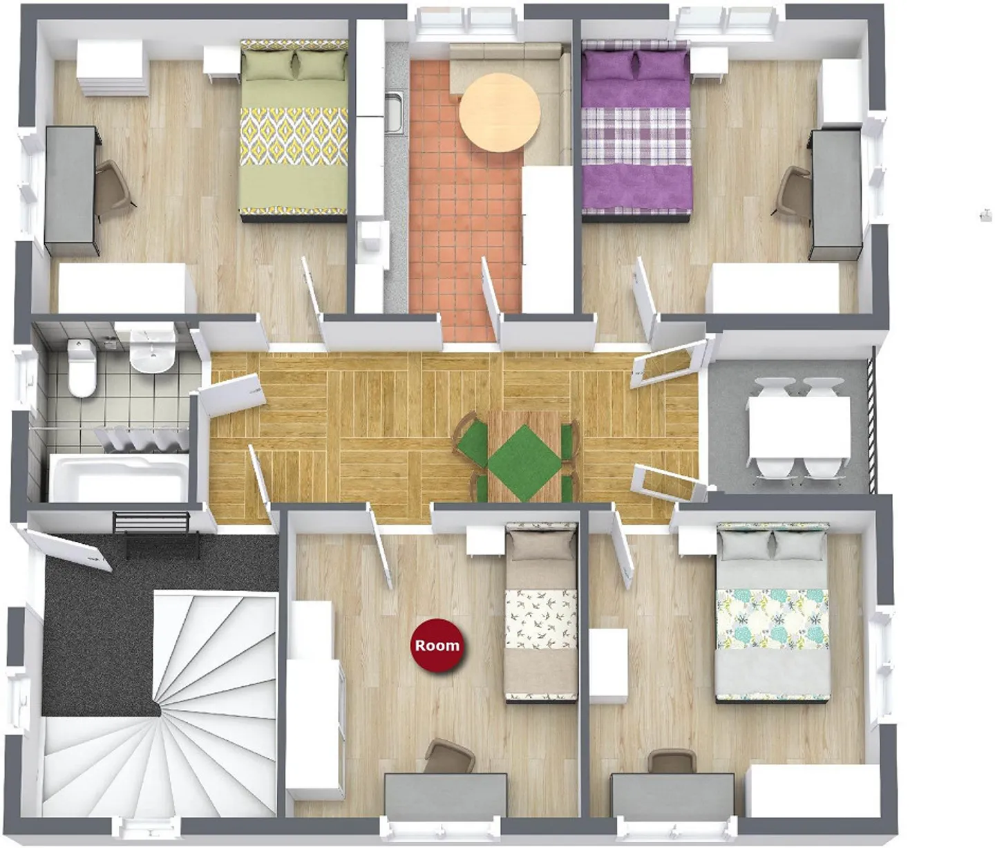 Chambre meublée dans un appartement modernisé dans un emplacement de choix - Photo 13 sur 13