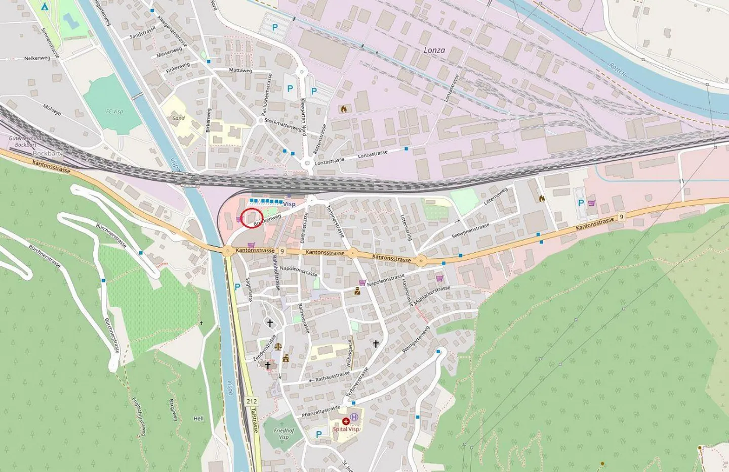 Appartamento in affitto direttamente alla stazione ferroviaria di Visp - Foto 8 di 9