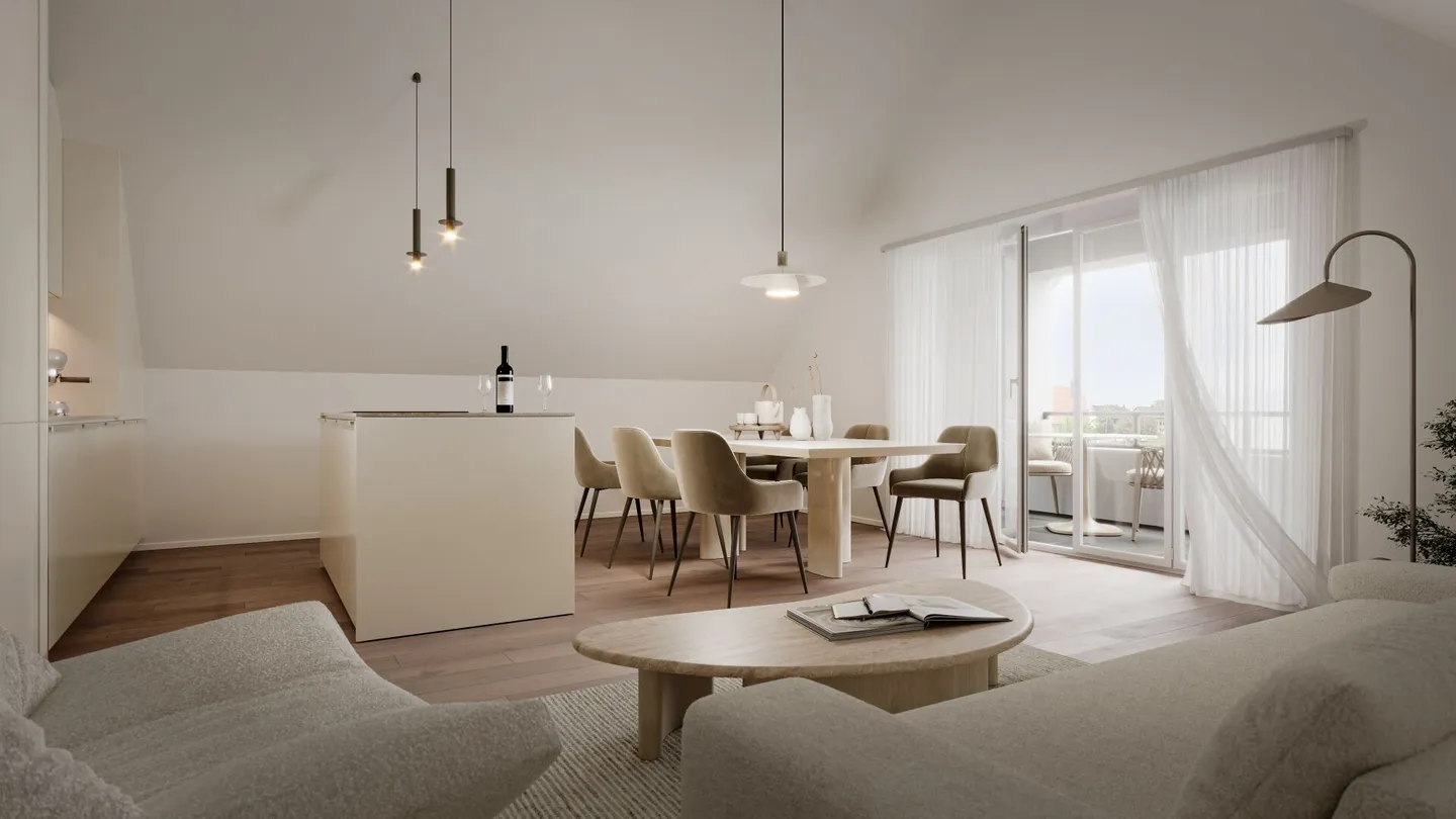 Historical impulses meet modern living comfort; New construction MFH Zwüschegass - Photo 1 of 7