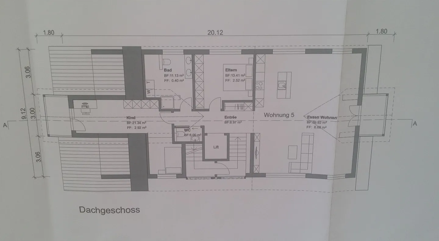 Appartement penthouse spacieux de 3,5 pièces - Photo 25 sur 25