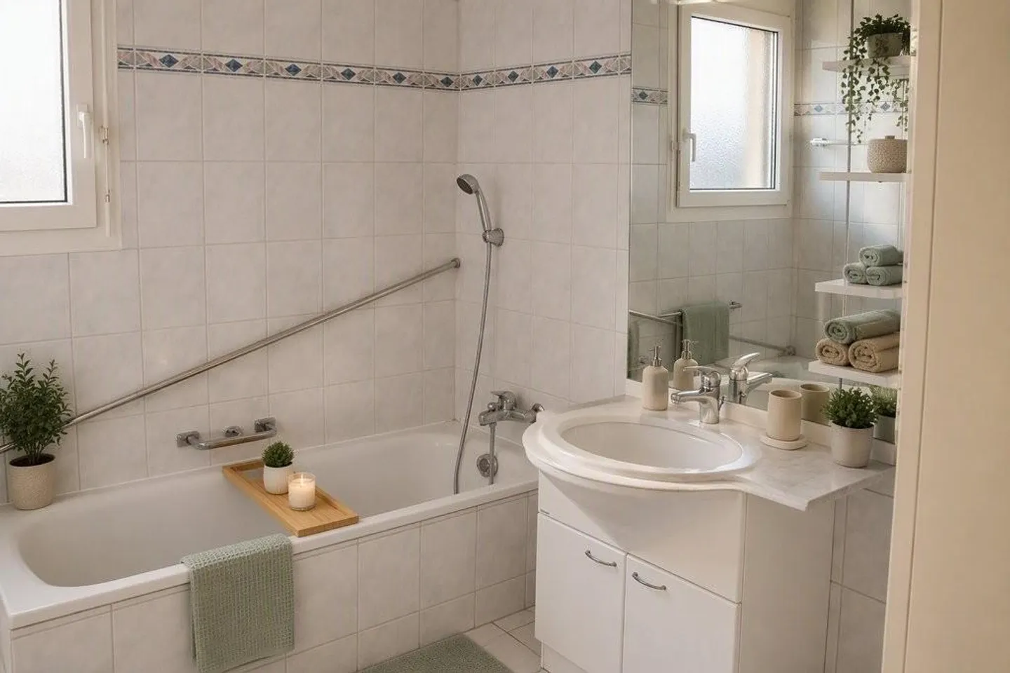 Charming 4.5-room apartment on the ground floor with terrace - Photo 4 of 9