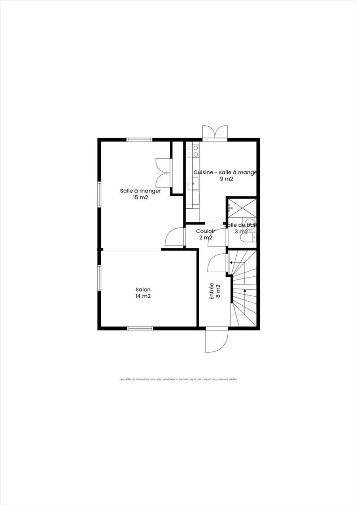 Single-family house with 4.5 rooms, terrace and garden - Photo 10 of 12