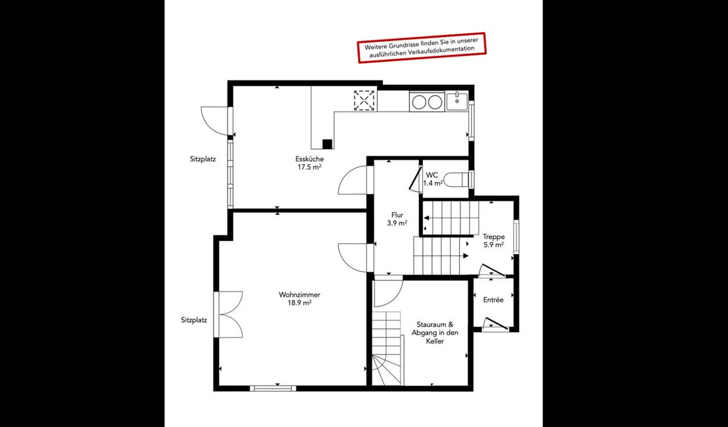 Charmantes EFH mit Ausbaupotenzial und traumhafter Aussicht - Foto 4 von 12