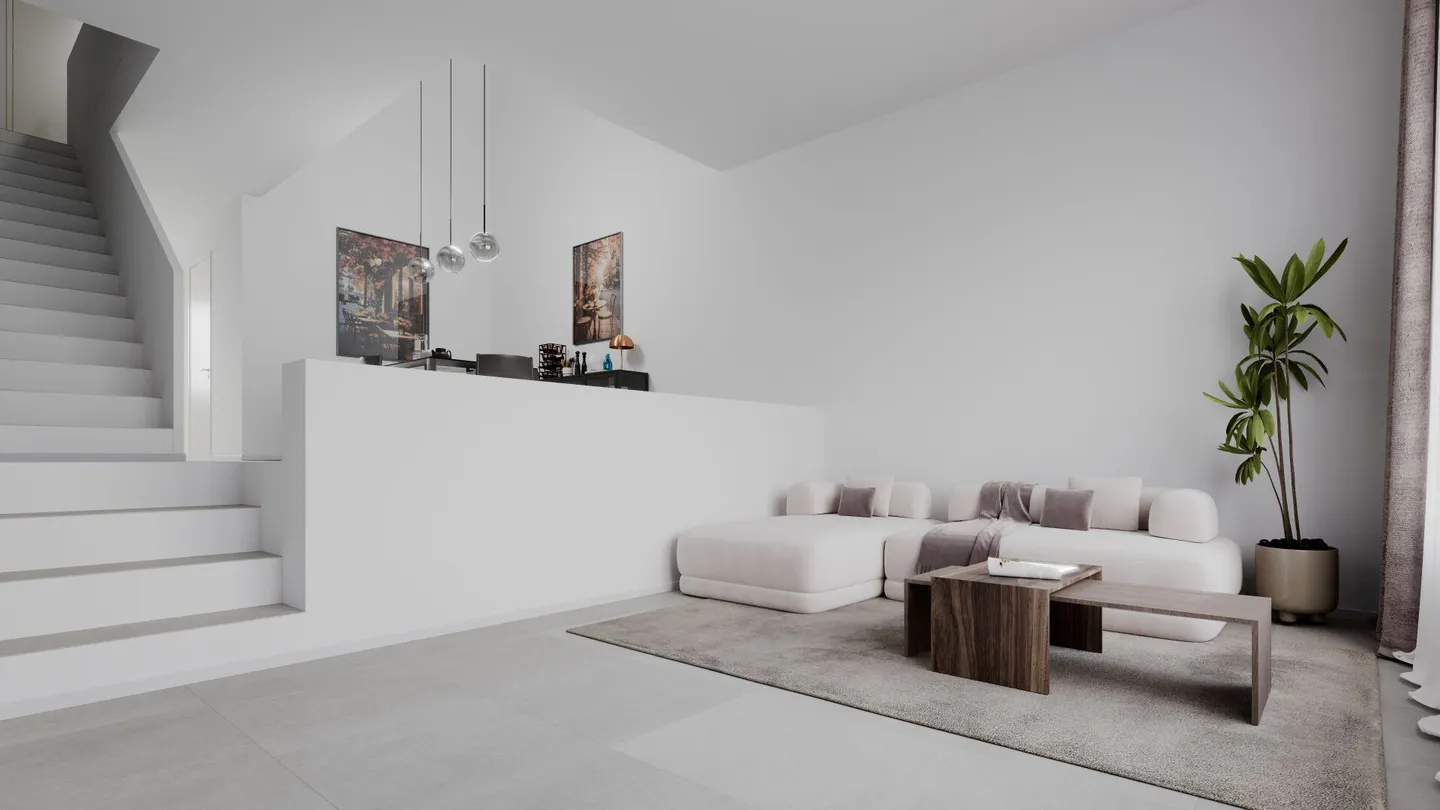 Tradition trifft Neubeginn; Moderne Reihenhaus-Ästhetik für Familien - Foto 1 von 7