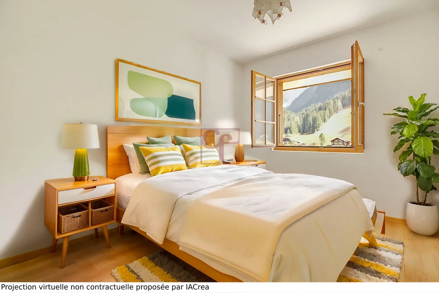 Château-d'Oex/Gérignoz - Charmante 3,5 Zimmer 15 Minuten von Gstaad - Foto 5 von 9