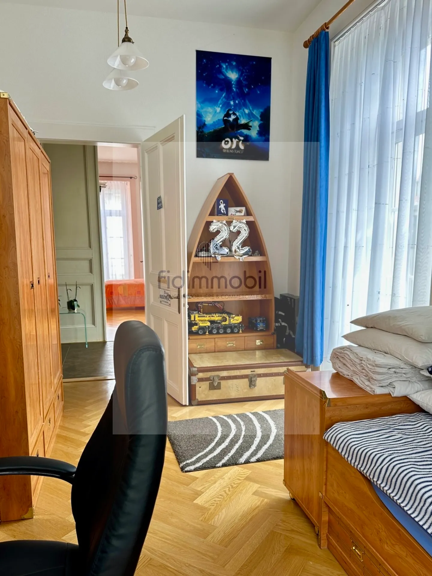 Un appartamento di carattere nel cuore di La Chaux-de-Fonds - Foto 18 di 21