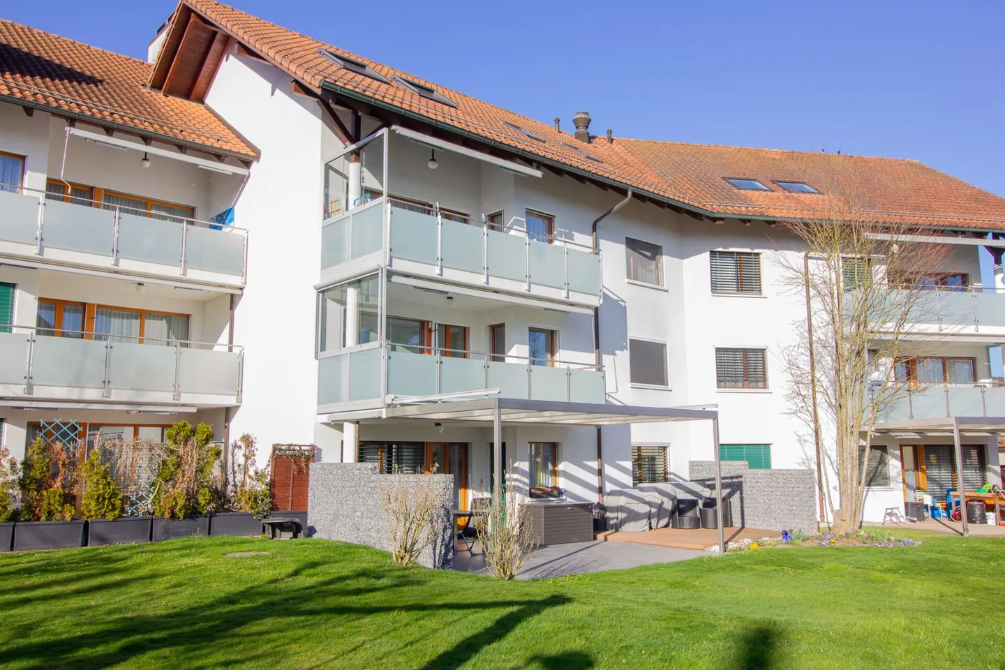 Ruhige 4.5-Zimmer-Wohnung mit Balkonen - Foto 1 von 19