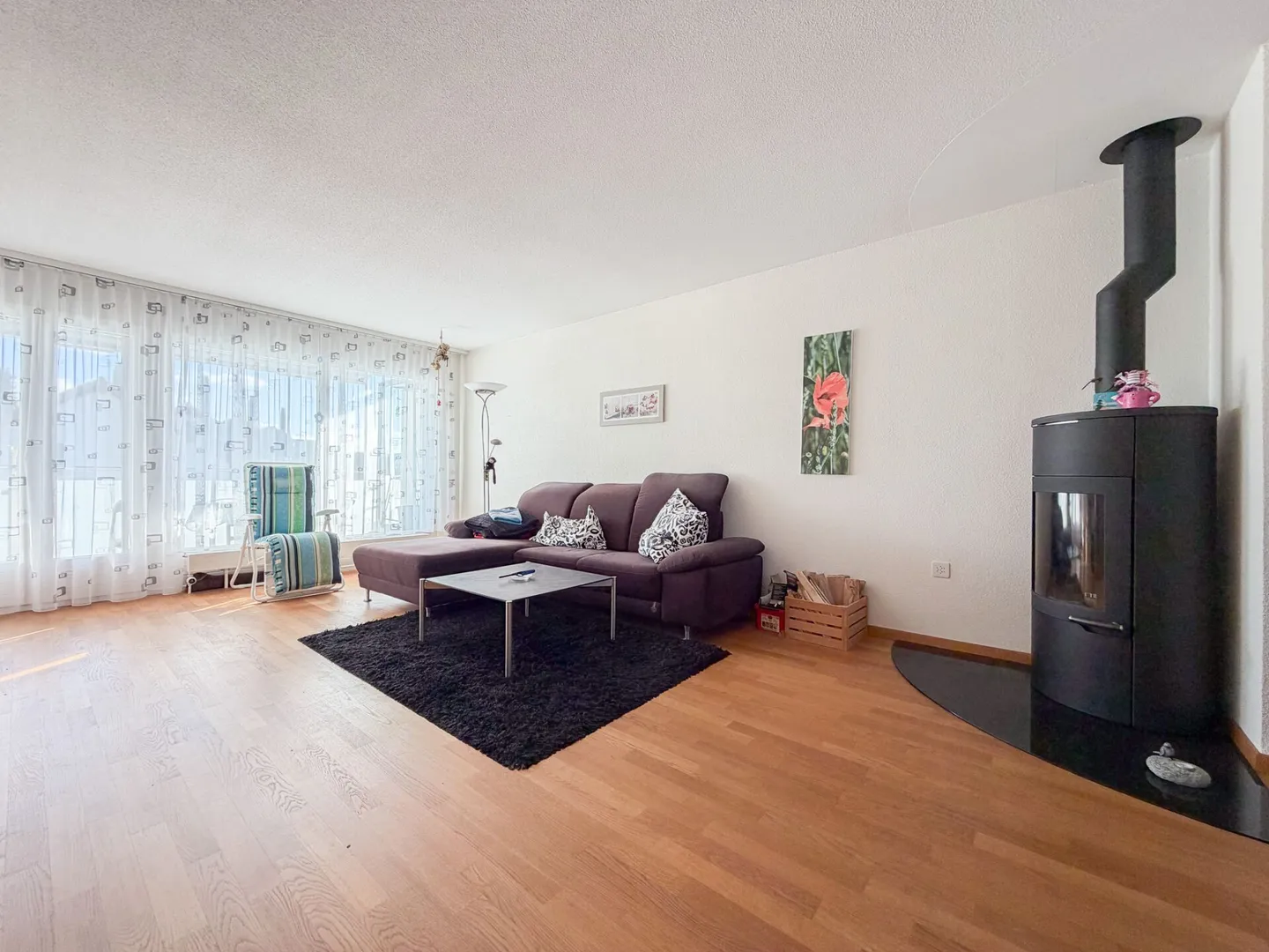 Ruhige 4.5-Zimmer-Wohnung mit Balkonen - Foto 4 von 19