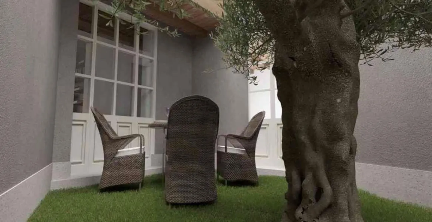 Appartement élégant entièrement rénové avec cave rustique - T - Photo 1 sur 5