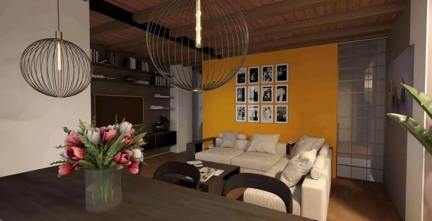 Appartement élégant entièrement rénové avec cave rustique - T - Photo 5 sur 5