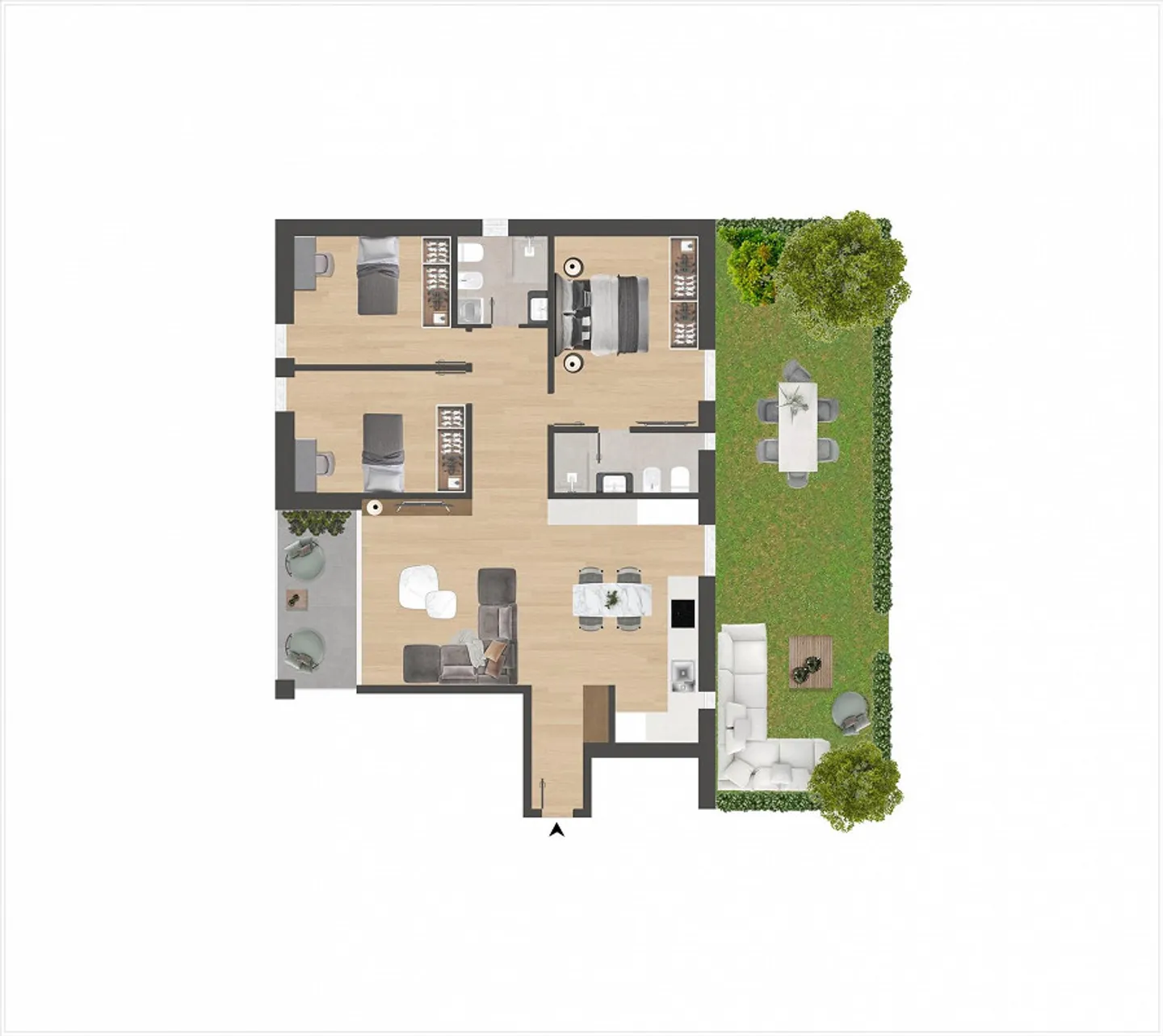 Residence at the Mill - New modern apartments in a sunny location - Photo 5 of 14