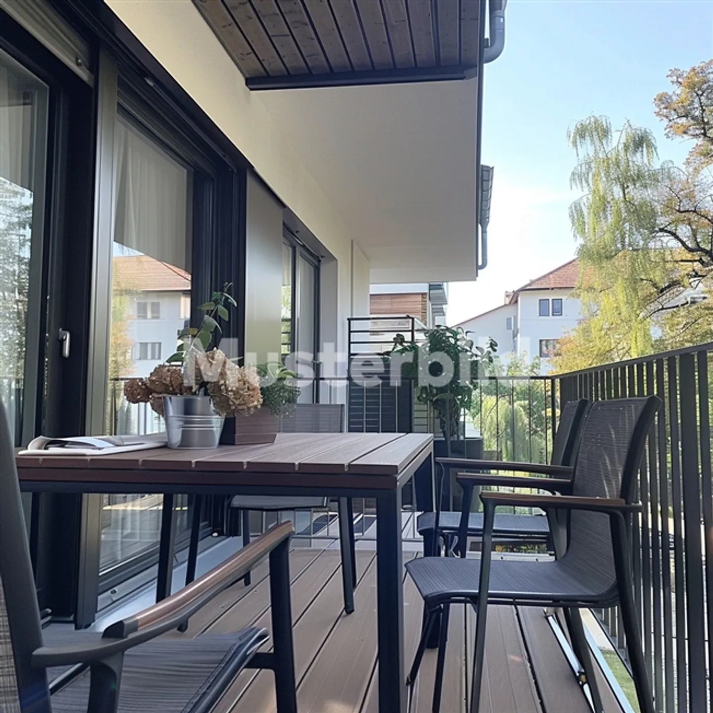 Charming 6.5-room apartment with 222 m² and spacious terrace in Fislisbach for exchange - Photo 2 of 6