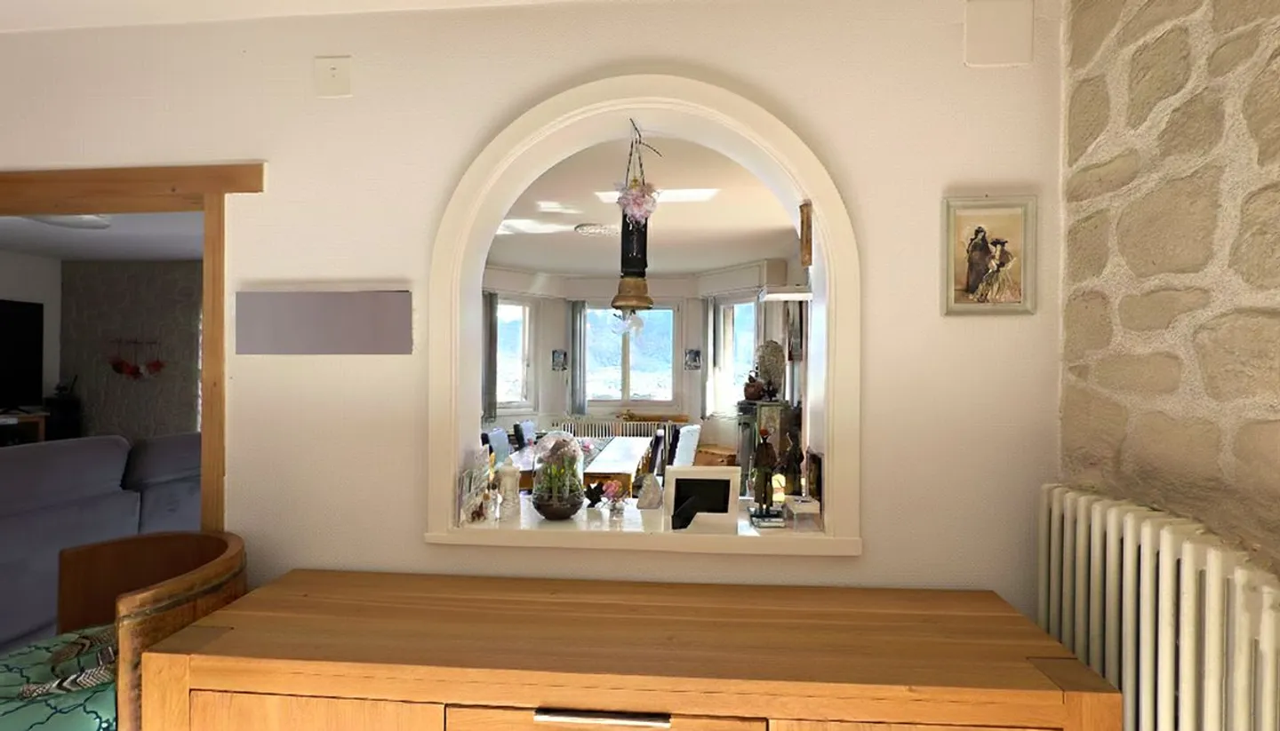 Charmante maison individuelle avec 6,5 pièces et une vue magnifique sur la plaine et les Dents-du-Midi. - Photo 7 sur 13