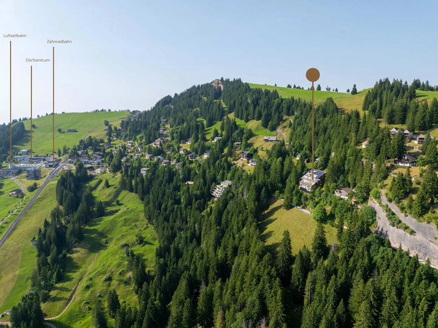 Appartamento in terrazza con 4 stanze e panorama da sogno - Foto 8 di 10