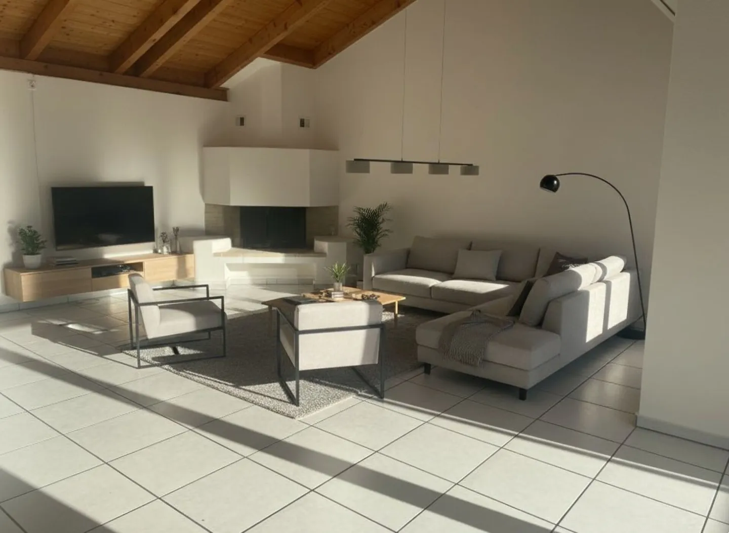 Maisonette de 4,5 pièces avec salle de loisirs - buanderie privée - Photo 1 sur 11