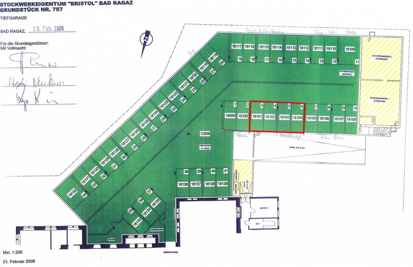 Posti auto in garage sotterraneo con stazione di ricarica E direttamente alla stazione ferroviaria - Foto 2 di 2