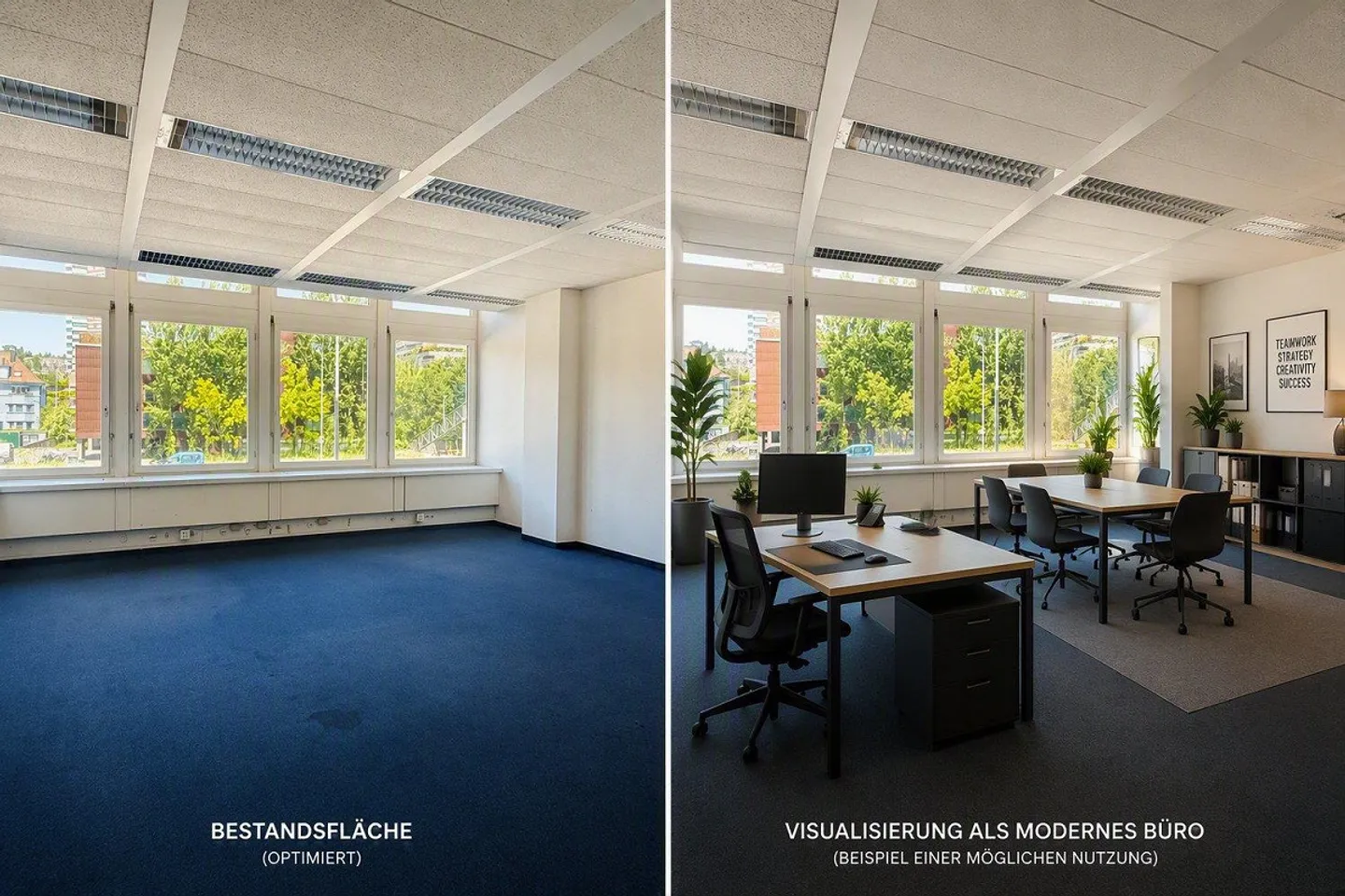 Espace de bureau avec potentiel : adaptable et bien desservi - Photo 5 sur 7