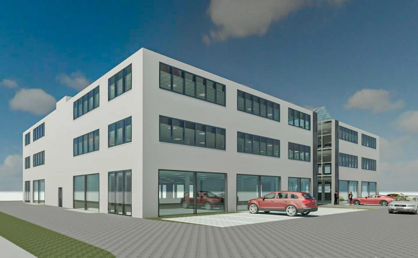 Nouveau bâtiment industriel à Mendrisio - Photo 2 sur 10