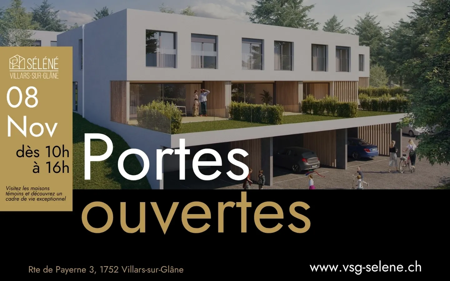 VILLAS SÉLÉNÉ - 6,5 stanze a Villars-sur-Glâne - Foto 2 di 10
