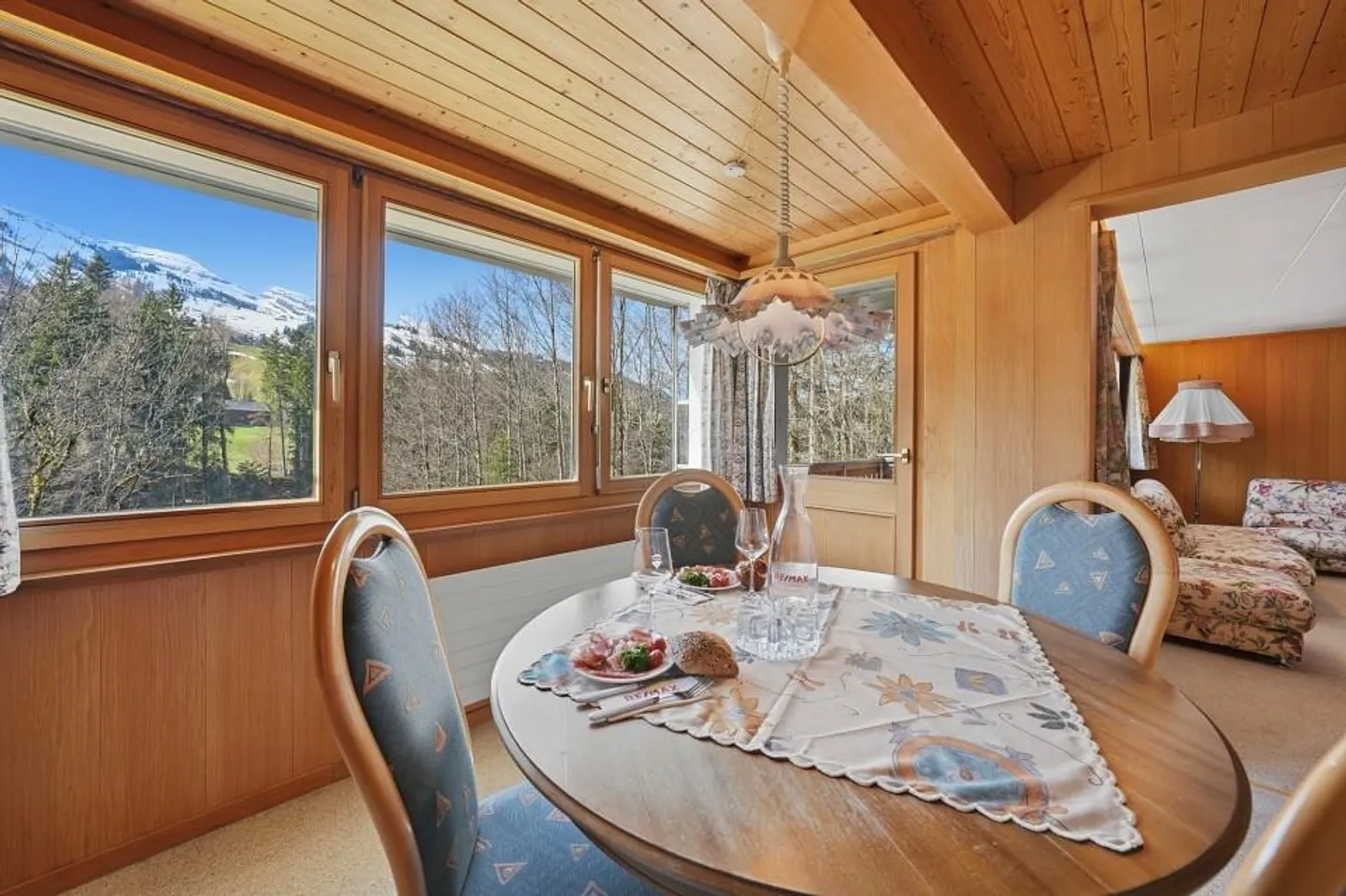 Chalet mit Garten in Wildhaus - Foto 3 von 13