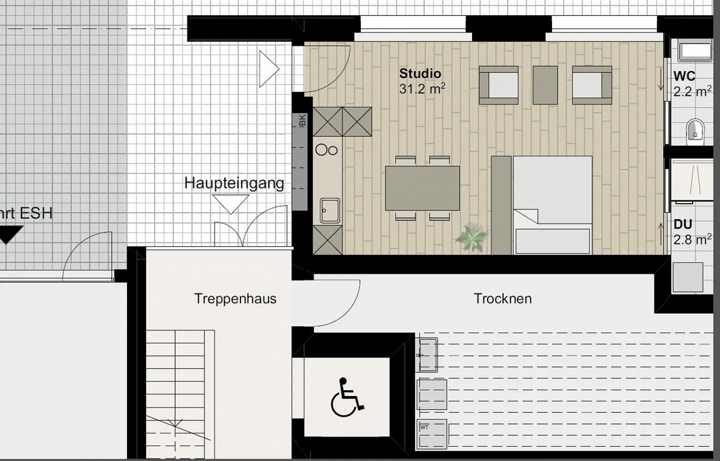 Living studio, therapy room or office with parking (0B) - Photo 4 of 16