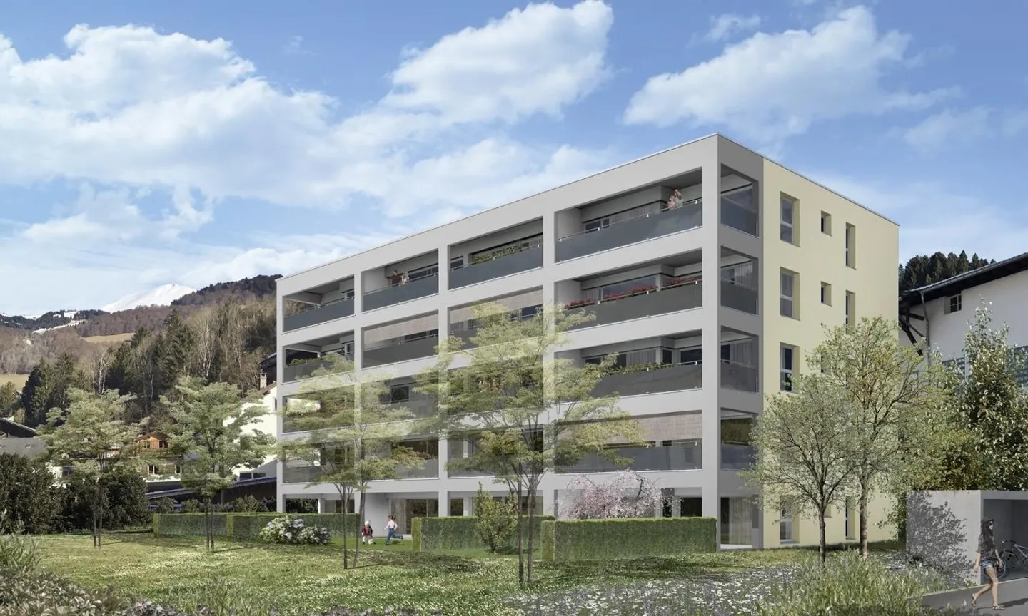 Appartement neuf 2.5 pièces rez-de-chaussée - Photo 1 sur 8